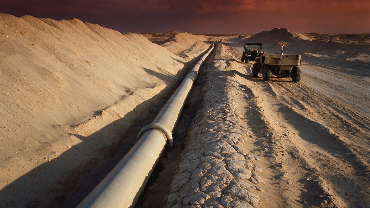 Western Region High-Pressure Gas Pipeline Slope Protection