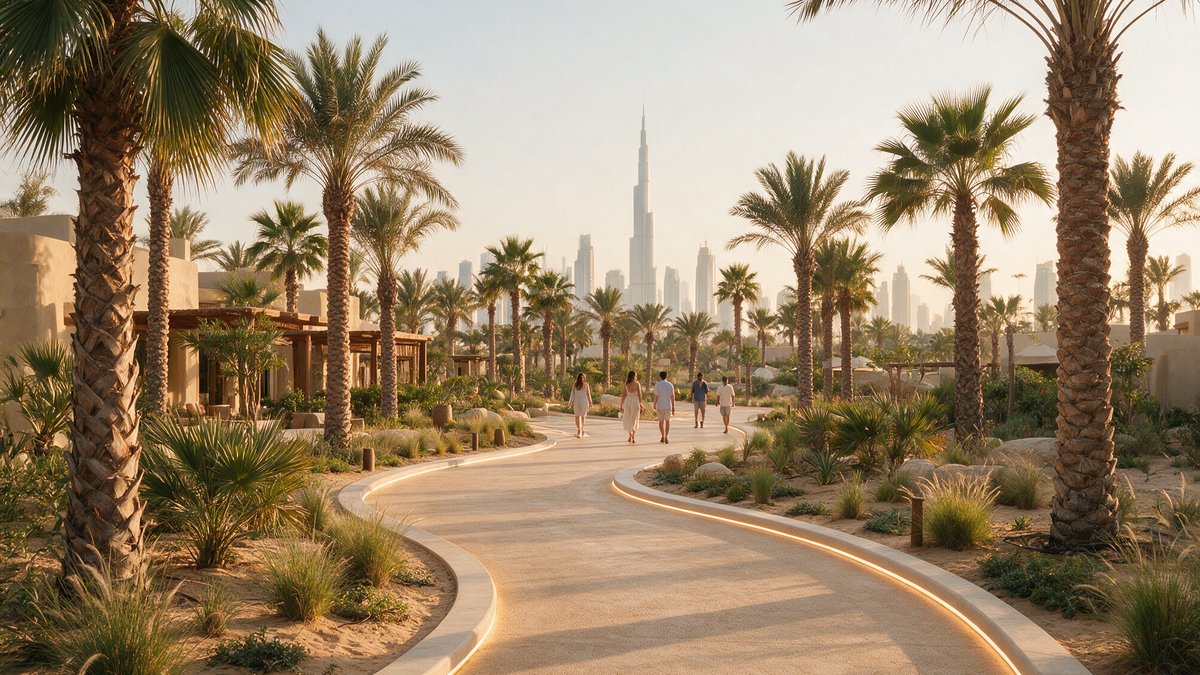 Dubai Luxury Desert Conservation Resort Promenade